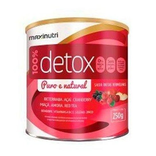 Detox Frutas Vermelhas - 250 gramas - Maxinutri -
