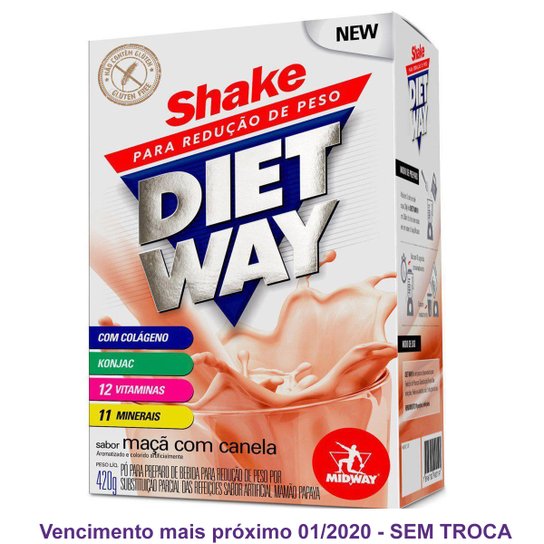 Diet Way Shake Substituto de Refeição 420 G -