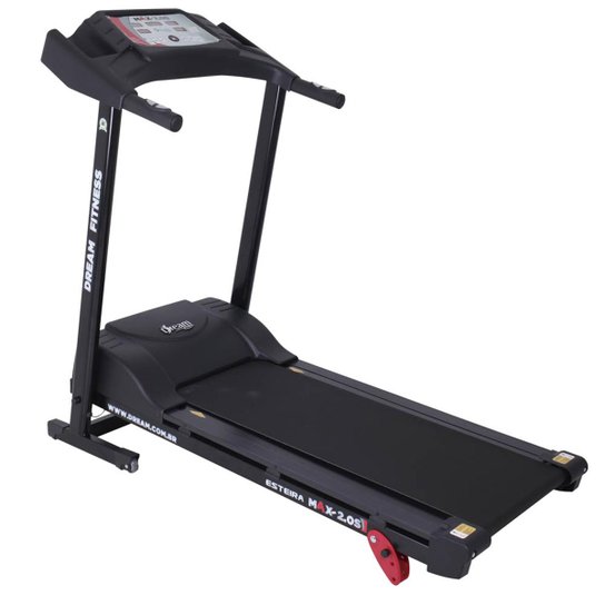 Esteira Eletrônica Dream Max 2.0S Bivolt Dobrável - Preto