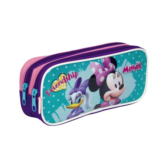 Estojo Infantil Minnie 19M Plus Feminino - Verde