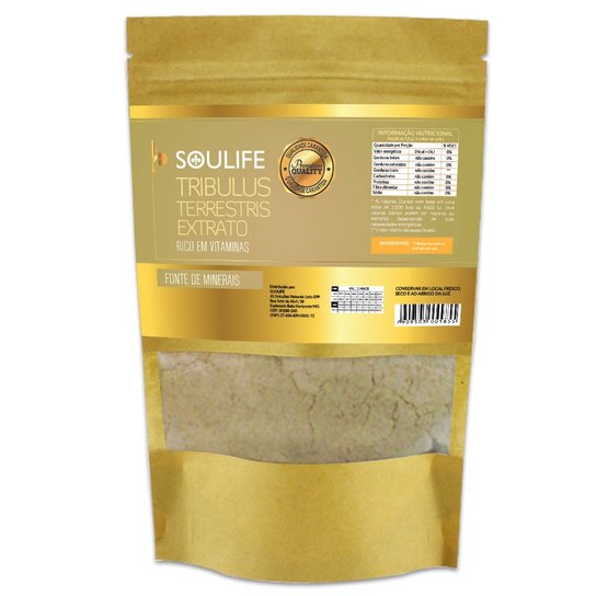 Extrato TrIbulus Terrestris 100g - Soulife -