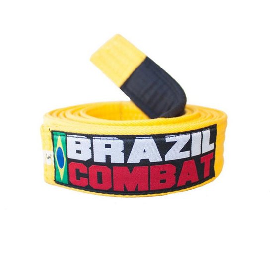 Faixa Jiu Jitsu Brazil Combat - Amarelo