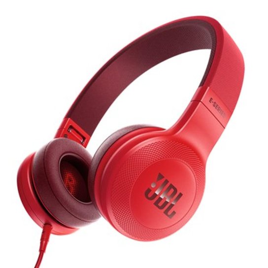 Fone de Ouvido com Microfone JBL E35 - Vermelho