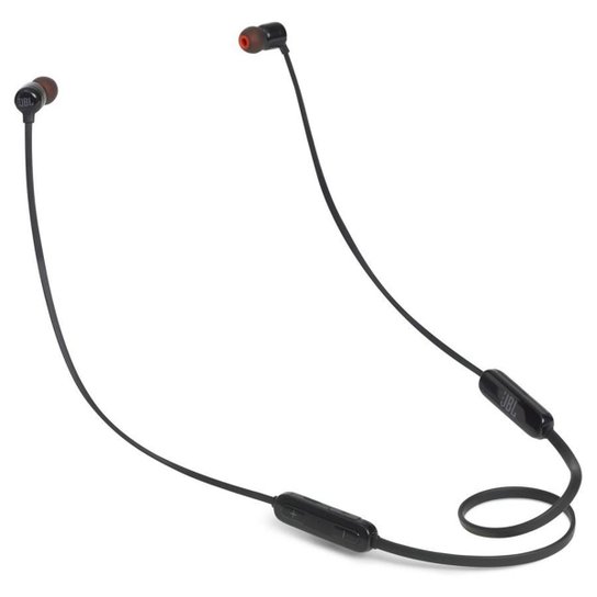 Fone de Ouvido in ear JBL T110BT com Bluetooth - Preto
