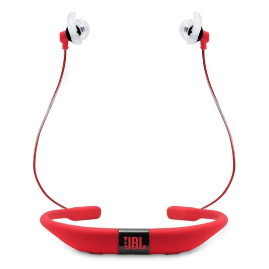 Fone de Ouvido JBL Esportivo Bluethooth Reflect Fit - Vermelho