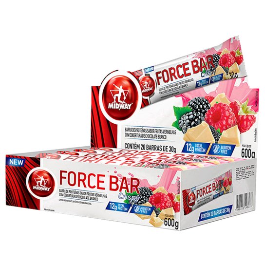 Force Bar Crisp 30g c/ 20 uni. - Midway -