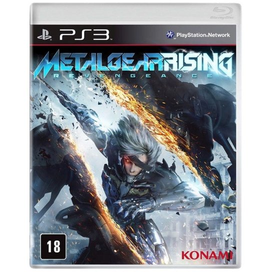 Game Ps3 Metal Gear Rising - Revengeance - Incolor