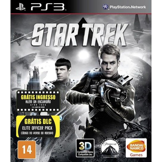 Game Ps3 Star Trek + Dlc Elite Officer Pack - Incolor