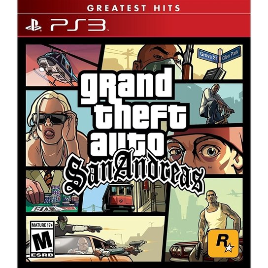 Grand Theft Auto: San Andreas Greatest Hits - Ps3 - Incolor