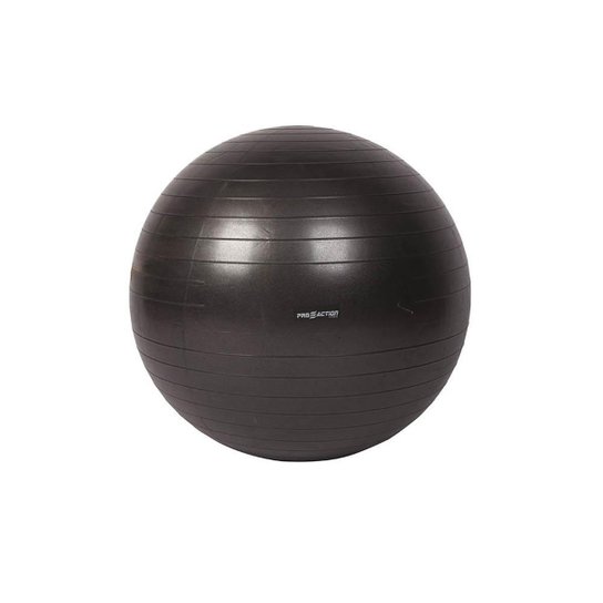 Gym Ball - Anti Estouro- 75Cm PROACTION - Preto