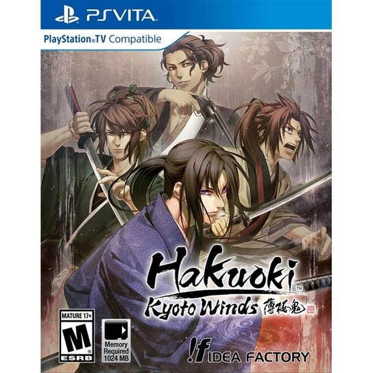Hakuoki Kyoto Winds - Ps Vita - Incolor