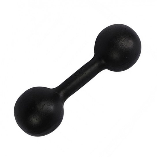 Halter 10 Kg em Ferro Fundido Preto 1 Unidade Mega Peso - Preto