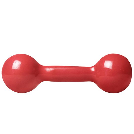 Halter Bola Emborrachado 2 Kg - Vermelho