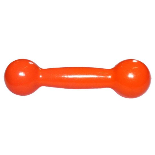 Halter Emborrachado de Academia 0.5 Kg Unidade - Laranja