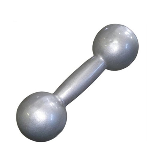 Halter Emborrachado Pvc - Cinza Claro