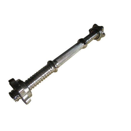Haltere em Aço Maciço para Musculação Pelegrin PEL-HB35 35cm - Cromado