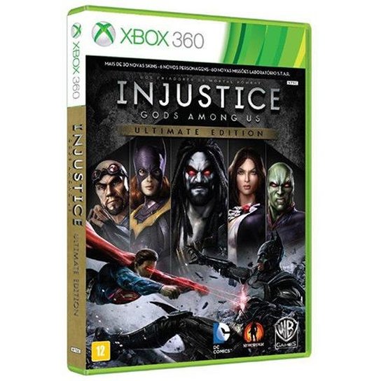 INJUSTICE GODS AMONG US ULTIMATE EDITION XBOX 360 - Incolor