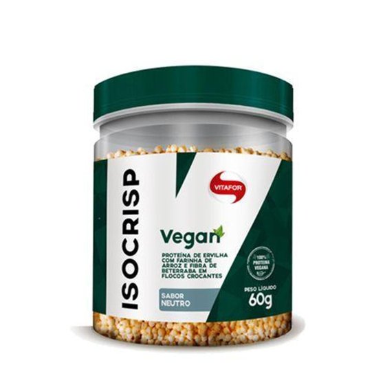 Isocrisp Vegan Neutro 60g - Vitafor -