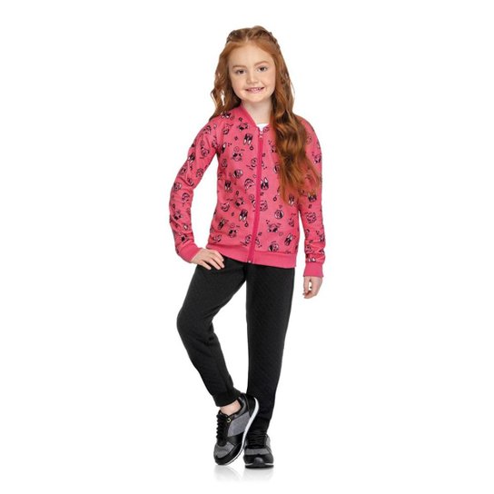 Jaqueta Bebê Marisol Feminino - Rosa