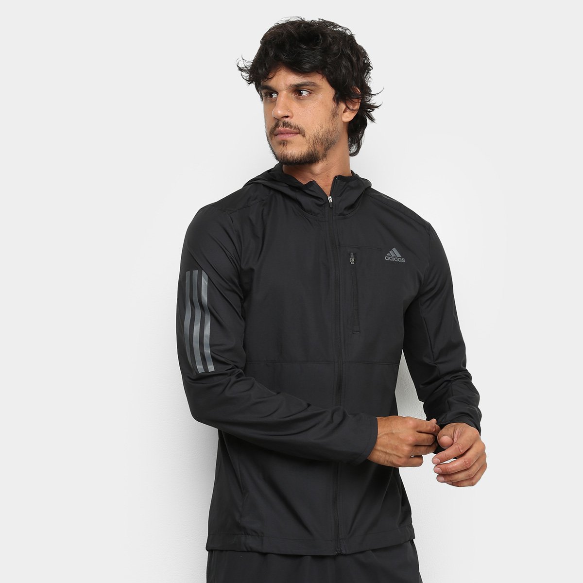 Jaqueta Corta Vento Adidas Own The Run Masculina
