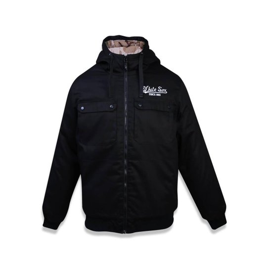 Jaqueta Especial Chicago White Sox MLB New Era Masculina - Preto