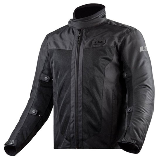 Jaqueta LS2 Predator Ventilada - Preto