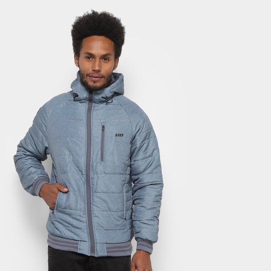 Jaqueta Puffer HD Stalker Masculina - Cinza