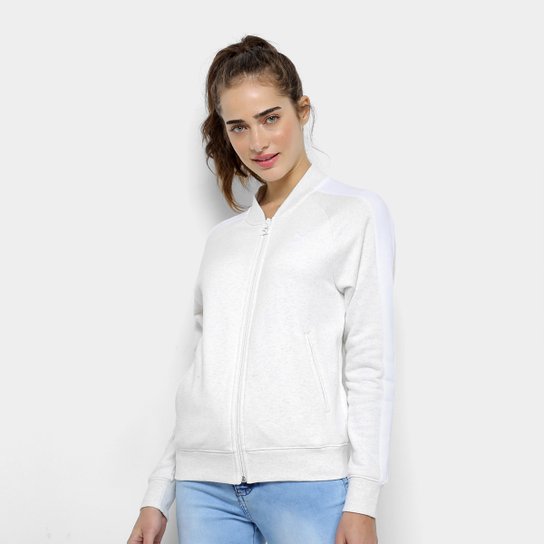 Jaqueta Puma Classics T7 Track Feminina - Branco