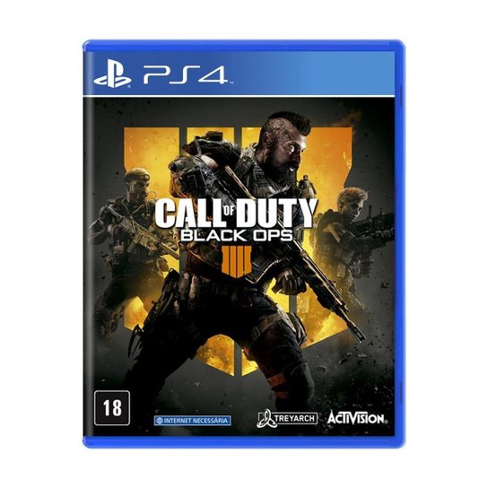 Jogo Call of Duty: Black Ops 4 - PS4 - Incolor