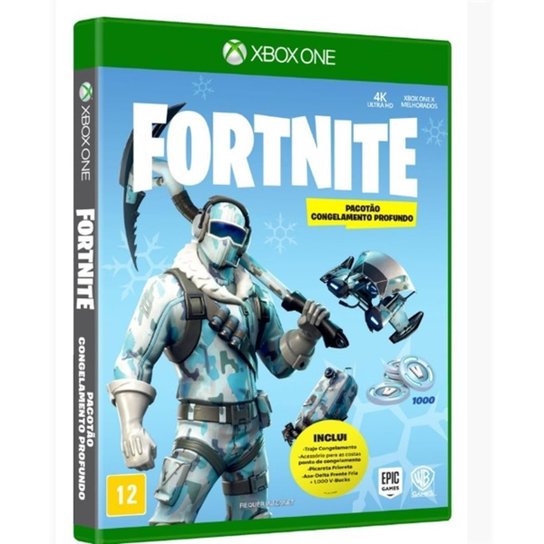 Jogo Fortnite Pacotão Congelamento Profundo Xbox One - Wg5338on - Incolor