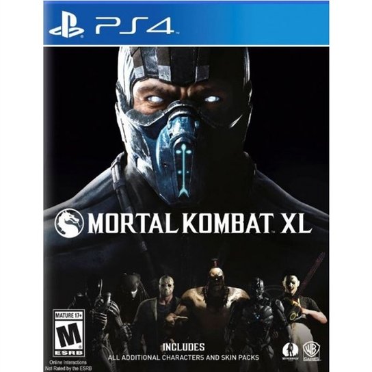 Jogo Mortal Kombat Xl - Ps4 - Incolor