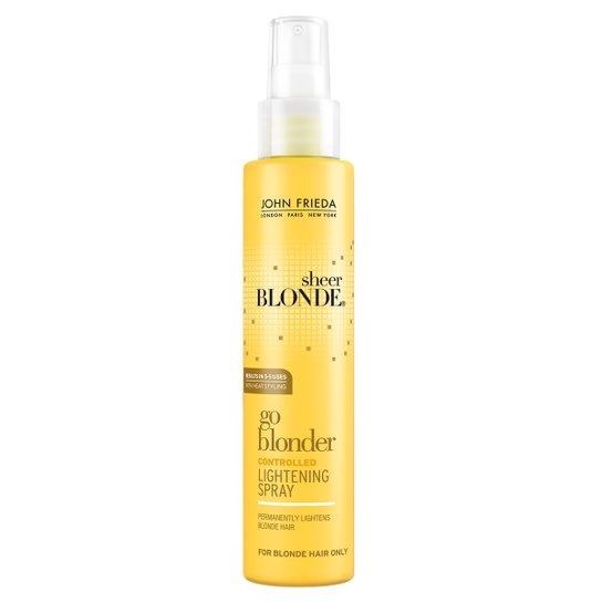 John Frieda Sheer Go Blonder Spray Controlled Lightening 103ml - Incolor