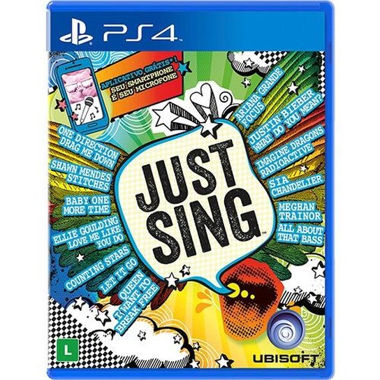 JUST SING - PS4 - Incolor
