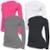 Kit C/ 4 Camisas Feminino Stigli Pro Proteção Solar FPU 50 Manga Longa Luna Poliamida N