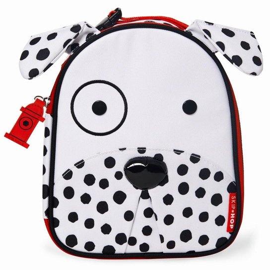 Lancheira Infantil Skip Hop - Linha Zoo - Coleção Dálmata - Branco
