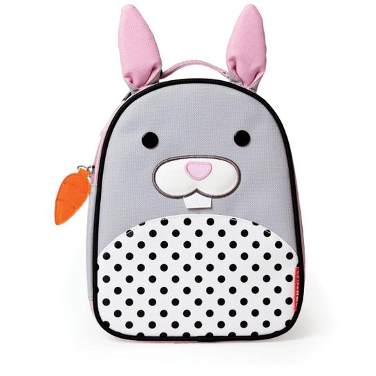 Lancheira Infantil Skip Hop Zoo Coelho Feminina - Cinza