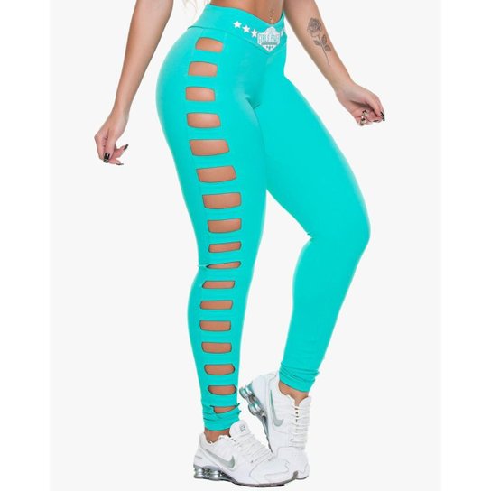 Legging Dunas Bodypower Power Feminina - Verde água