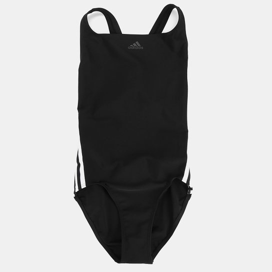 Maiô Adidas Atly V 3-Stripes - Preto+Branco