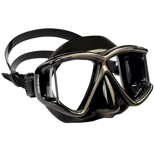 Máscara de Mergulho Pano 4 - Preto