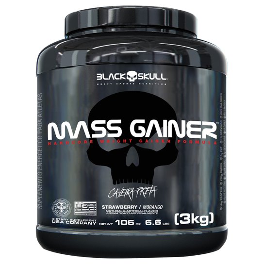Mass Gainer 6.6 Lbs - Black Skull -