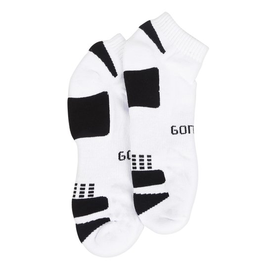 Meia Gonew Cano Baixo Perfomance Masculina - Branco