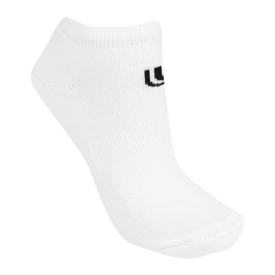 Meia Lupo Cano Curto Performance - Branco