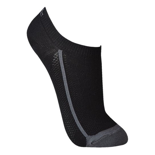 Meia Lupo Sem Cano Sport - Preto+Cinza