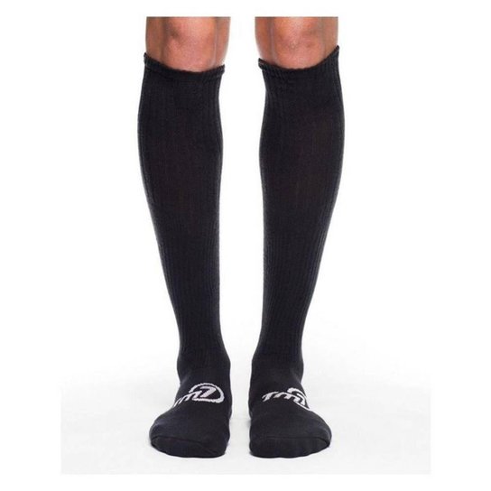 Meia Para Voleibol Pro Attack Tm7 - Preto