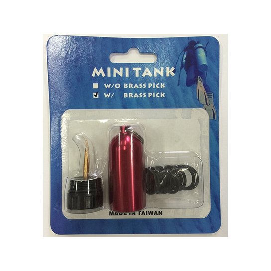 Mini Cilindro Cetus Porta Oring Com Extrator E Oring - Vermelho