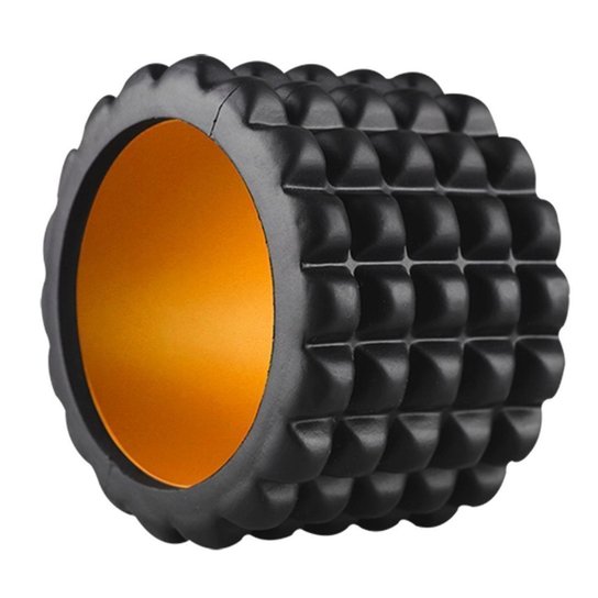 Mini Rolo de Liberação Miofascial com Ranhuras T165 - Acte Sports - Preto