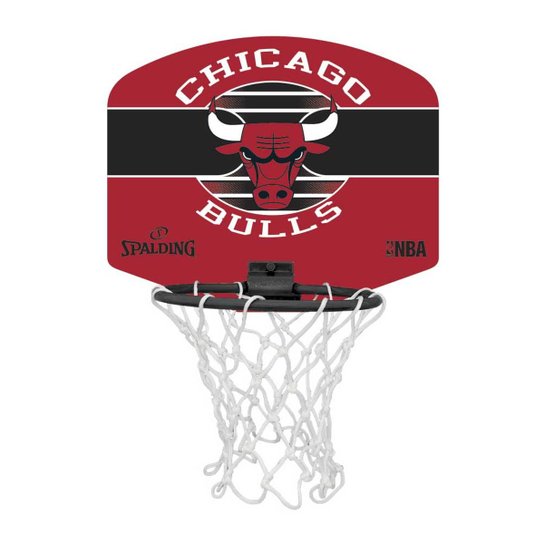 Mini Tabela De Basquete Spalding NBA Chicago Bulls - Vermelho+Preto