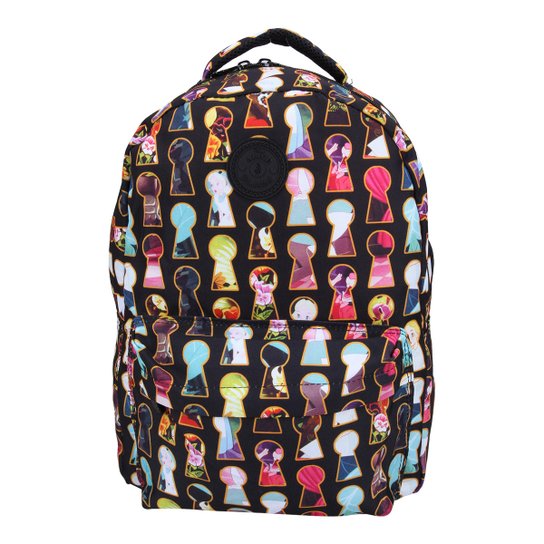 Mochila Infantil Escolar Xeryus Alice Teen - Preto