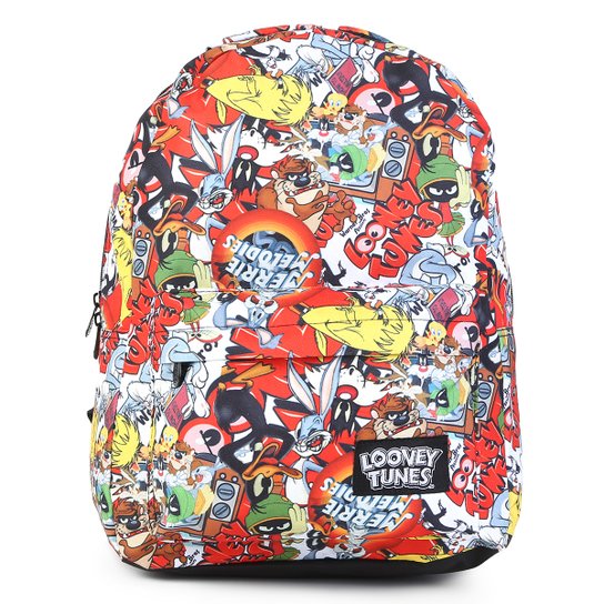 Mochila Infantil Escolar Xeryus Looney Tunes - Vermelho