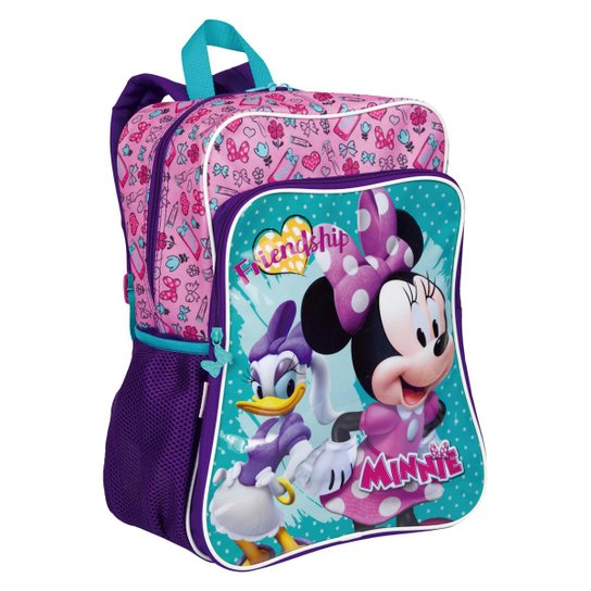 Mochila Infantil Minnie 19M Plus - Rosa